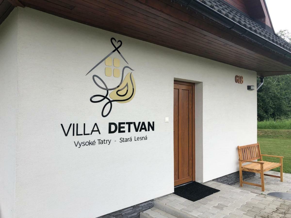 Villa Detvan Stará Lesná Dış mekan fotoğraf